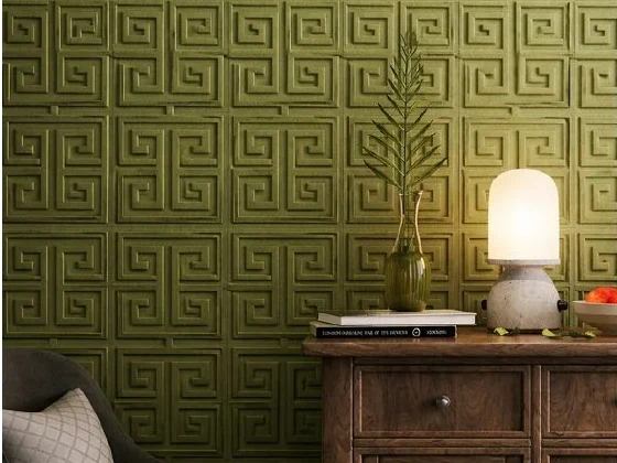 Embossing Textured acoustic panels