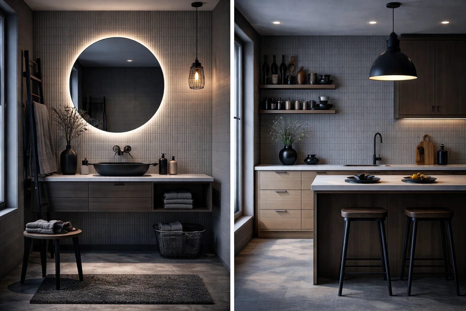 Dark tone · Grey